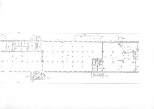 План торгово-развелкат.площадей 578 кв.м. 1 этаж
